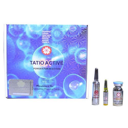 Tatio active DX 12g Glutathione 5 Session Skin Whitening Injection | Healthcare Beauty